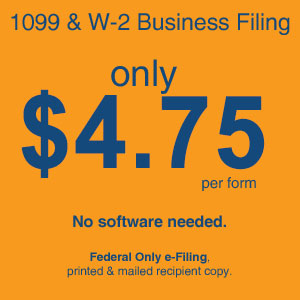 E-File 1099 & 1099 Forms For Less