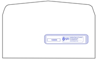 CMS-1500 Claim Form Envelope (4½