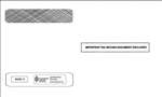 Double Window Envelope for 4-Up Horizontal W-2 (5218)